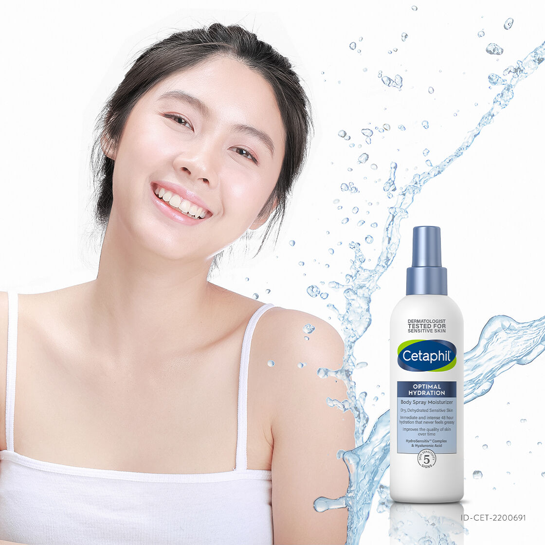 Merawat Kulit Tubuh dengan Cetaphil Optimal Hydration