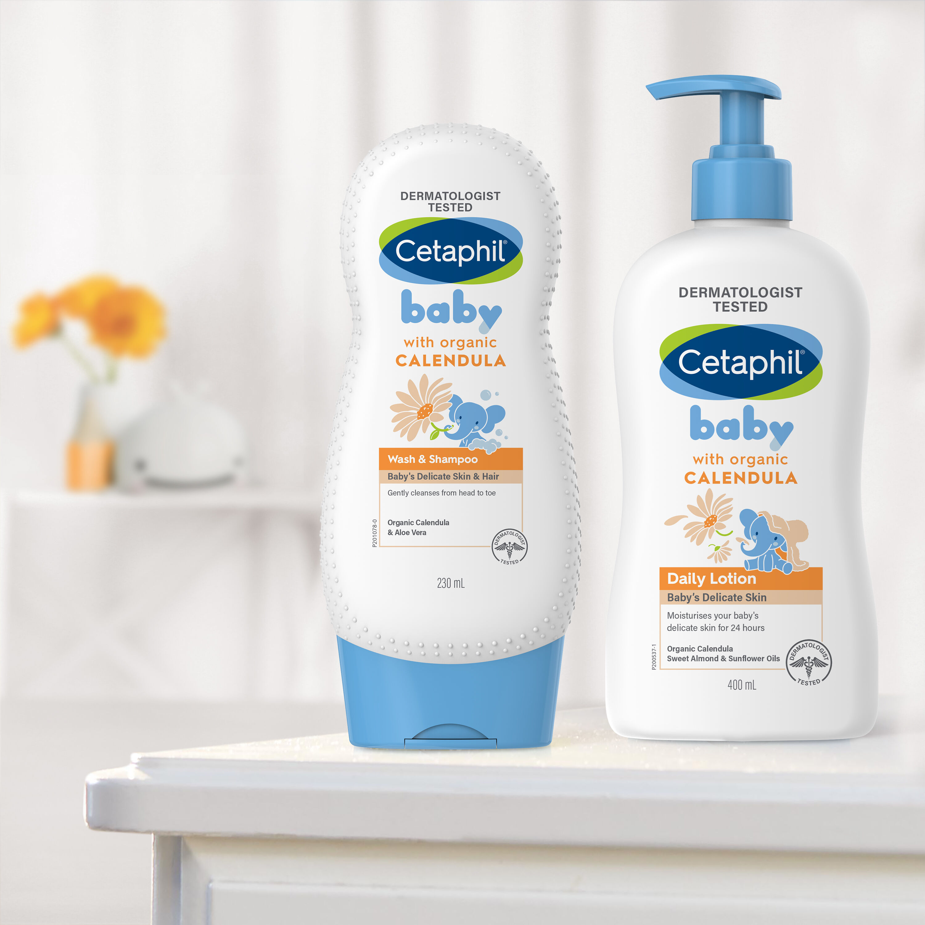 Cetaphil Baby with Organic Calendula Daily Lotion