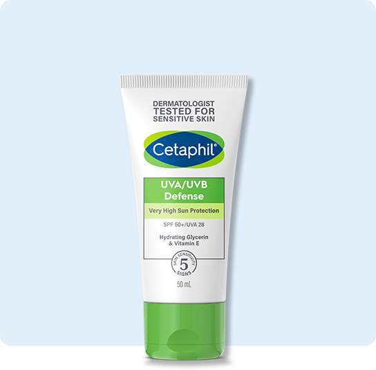 Cetaphil UVA/UVB Defense SPF 50+/UVA 28