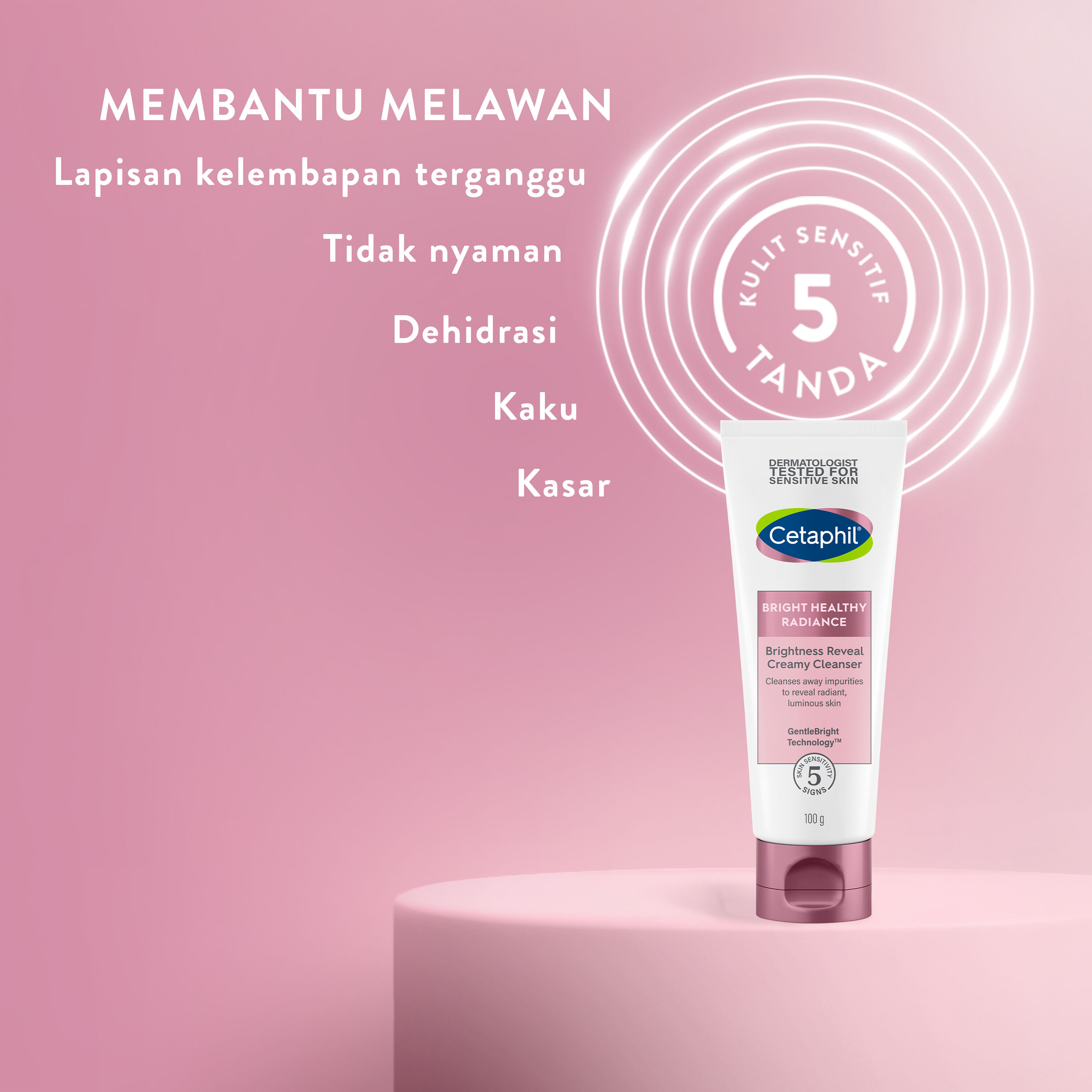 Cetaphil Bright Healthy Radiance Brightness Reveal Creamy Cleanser