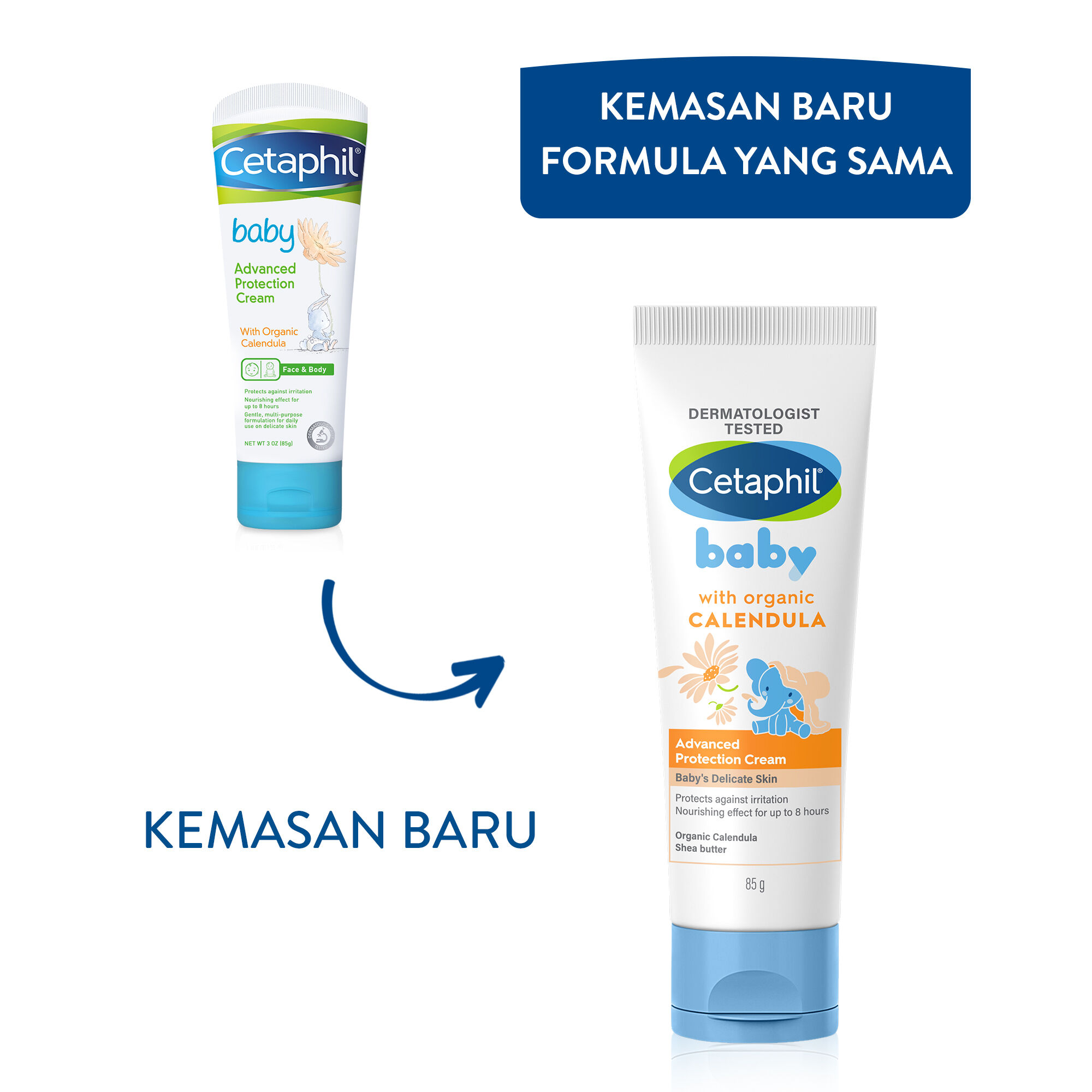 Cetaphil Baby with Organic Calendula Advanced Protection Cream