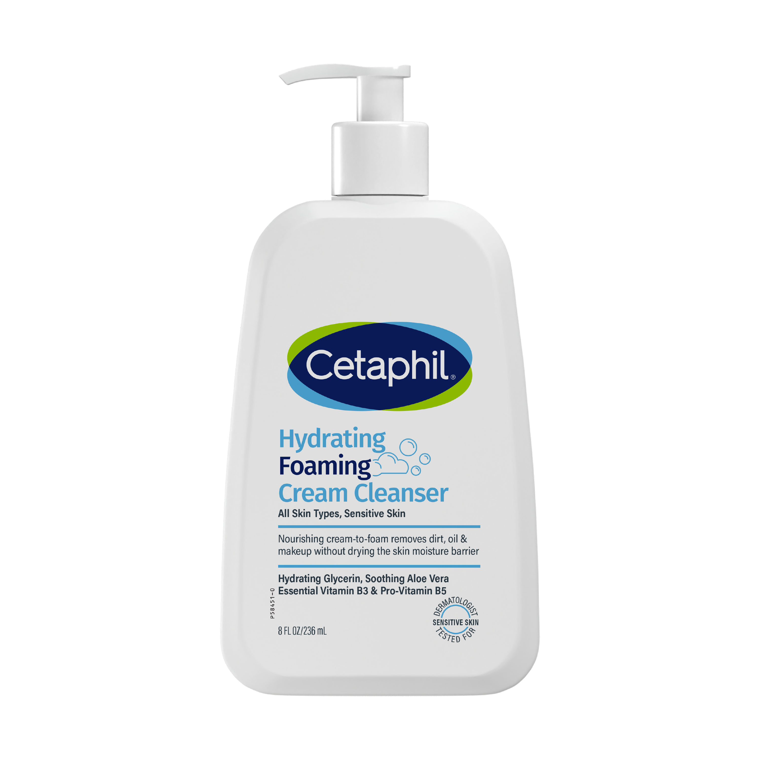 Cetaphil Hydrating Foaming Cream Cleanser