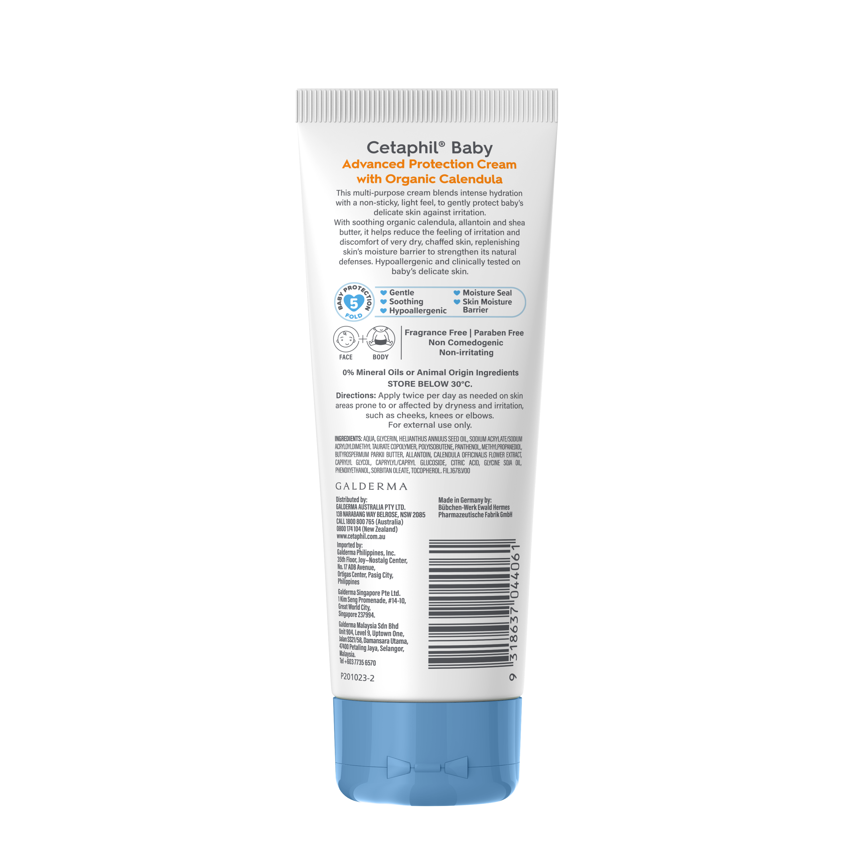 Cetaphil Baby with Organic Calendula Advanced Protection Cream
